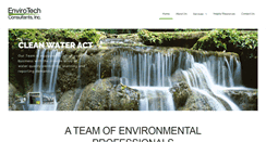 Desktop Screenshot of envirotechteam.com